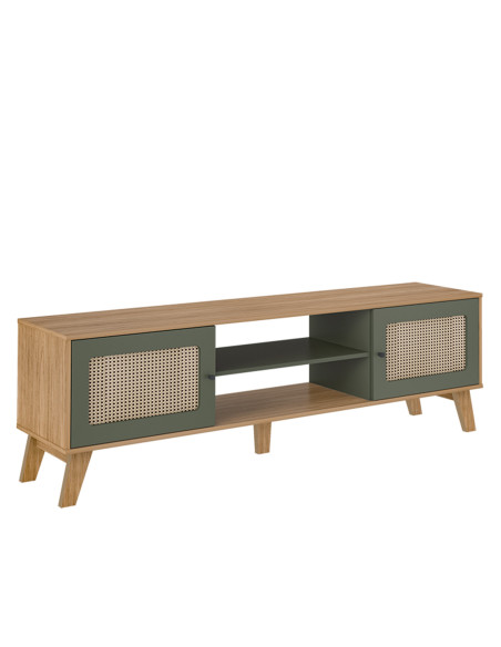 Rack Charlotte - Roble/Menta