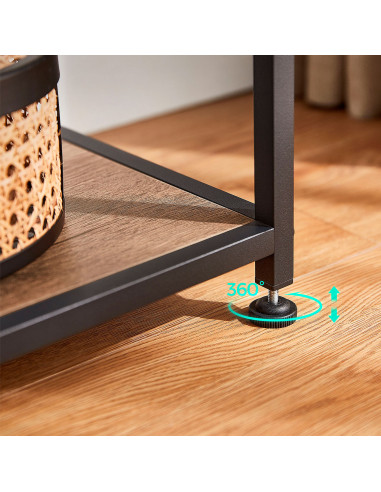 Mesa Lateral Industrial Vernal - Estilo Urbano y Sofisticado