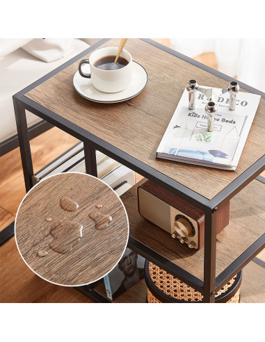 Mesa Lateral Industrial Vernal - Estilo Urbano y Sofisticado