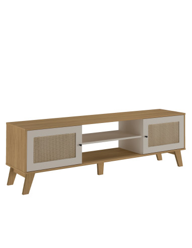 Rack Charlotte - Roble/ Off White