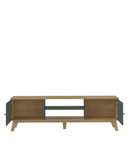 Rack Charlotte - Roble/Menta
