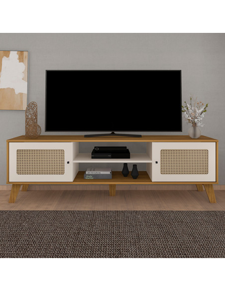 Rack Charlotte - Roble/ Off White