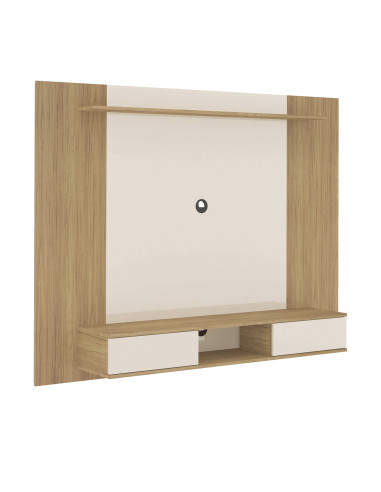 Panel TV Nevada 176x33x135 cm 2 Cajones MDF - Mueble Living