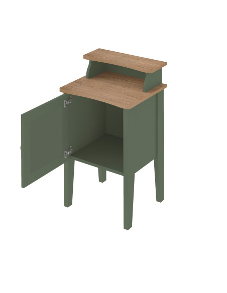 Mesa de apoyo Charlotte - Roble/Menta