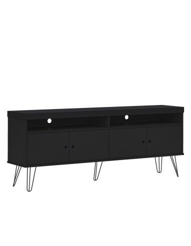 Rack TV Liberty Negro - Mueble Vintage para Living