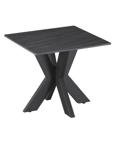 Mesa Lateral Verona Gris - Diseño Moderno y Funcional