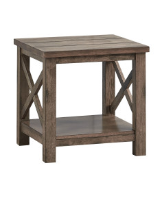 Mesa lateral Rustic Hevea