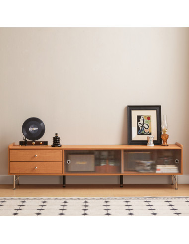 Rack de TV Waldorf - Mueble Moderno para Living con Almacenaje