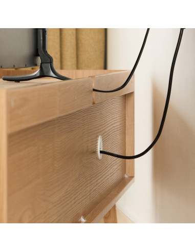 Rack TV Jayden - Mueble Moderno para Living con Compartimentos