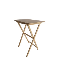 Mesa lateral bambú 60x40cm