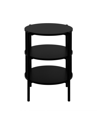 Mesa Lateral Ainara 3 Niveles - Mesa Auxiliar Living Moderna