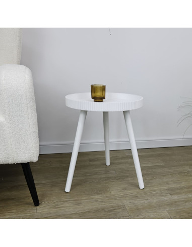 Mesa Lateral Burke - Mueble Funcional y Decorativo para Living