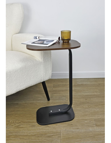 Mesa Lateral Hazel - Mesa Auxiliar Moderna para Living