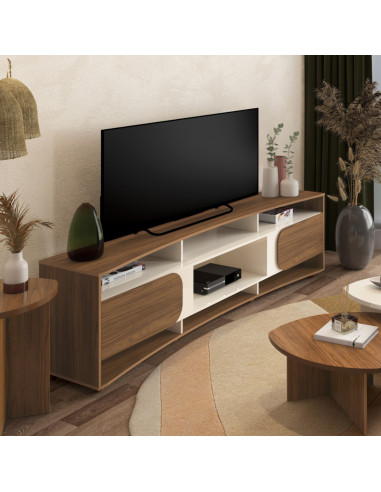 Rack TV Elegance Moderno para Living - Hasta 86 Pulgadas