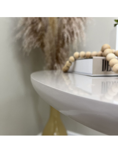 Mesa Lateral Bel Alta 51x51x60 cm - Muebles de Living