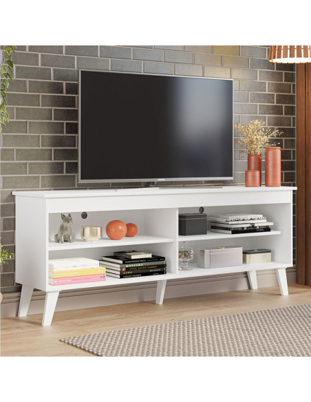 Rack TV 65" Turim blanco