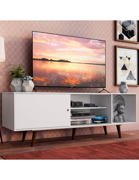 Rack TV 65" Dubai blanco