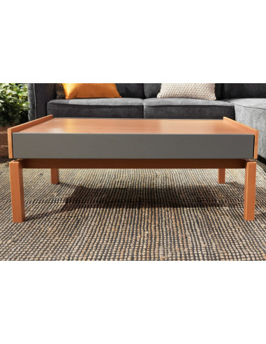 Mesa Centro Barcelona - Mesa de Centro Rectangular de Madera