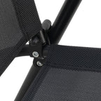 Juego balcon 3pcs Milos negro