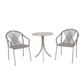 Juego balcon 3pcs Cannes gris claro