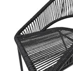 Juego balcon 3pcs Oslo negro