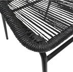 Juego balcon 3pcs Oslo negro