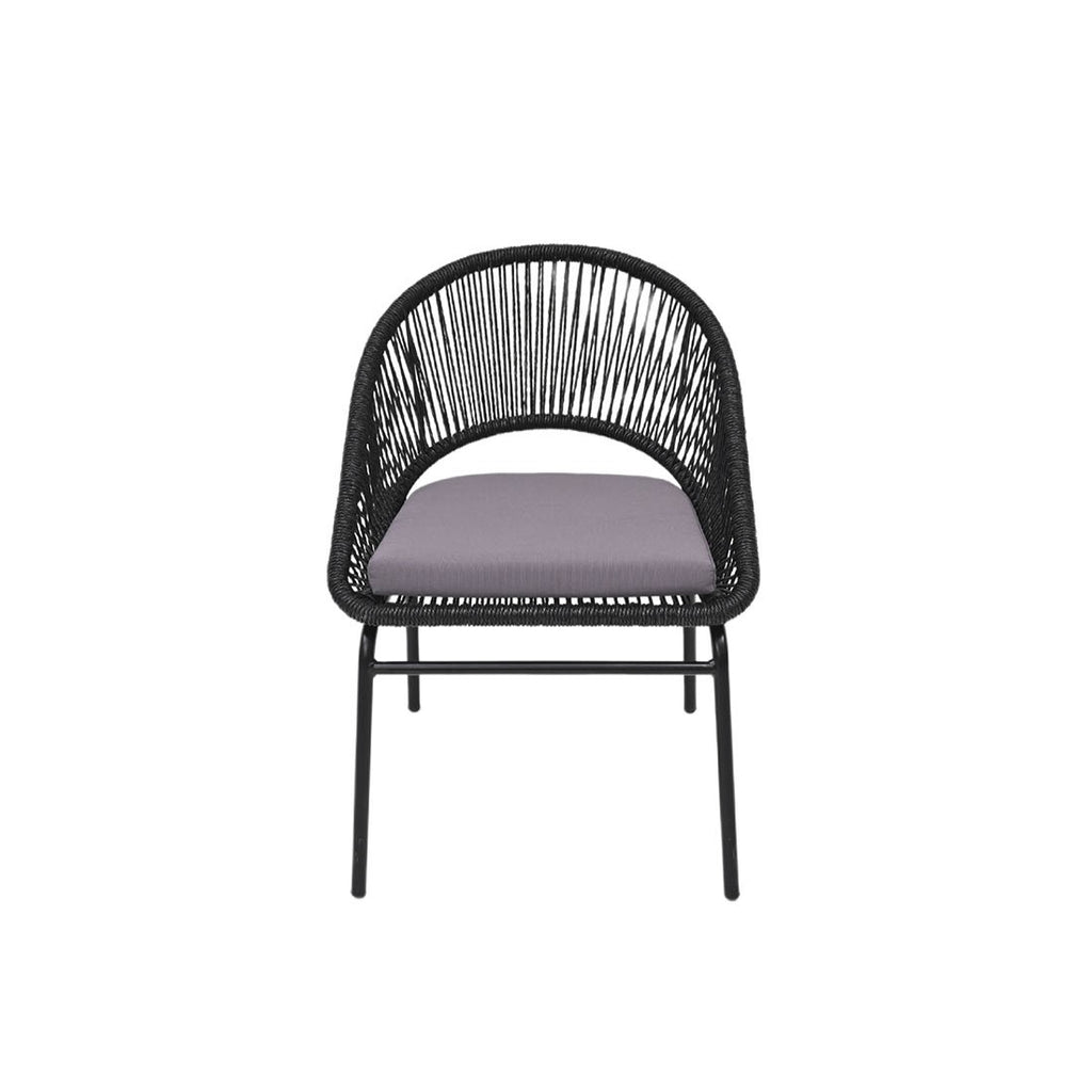 Juego balcon 3pcs Oslo negro