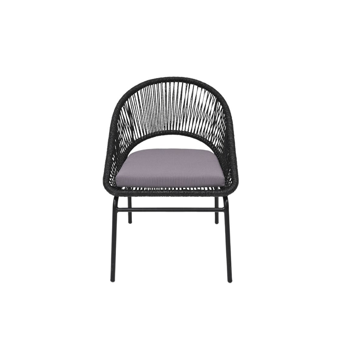 Juego balcon 3pcs Oslo negro