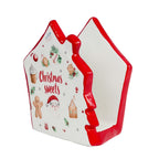 Servilletero cerámica navidad 9,5x5x10,5cm
