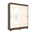 Closet 2 puertas Said castaño beige