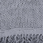 Manta 130x170cm tejida gris