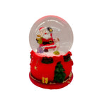 Bola agua navidad c/luz 6cm