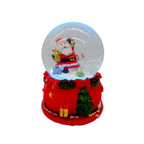 Bola agua navidad c/luz 6cm