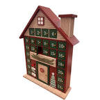 Calendario adviento casa navidad surtido