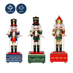Caja musical cascanueces 33cm
