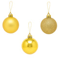 Bola navidad 6cm 20pcs dorado