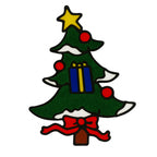 Stickers navidad 20x20cm pared viejo pascuero