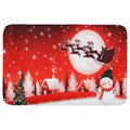Alfombra navidad 38x58cm trineo