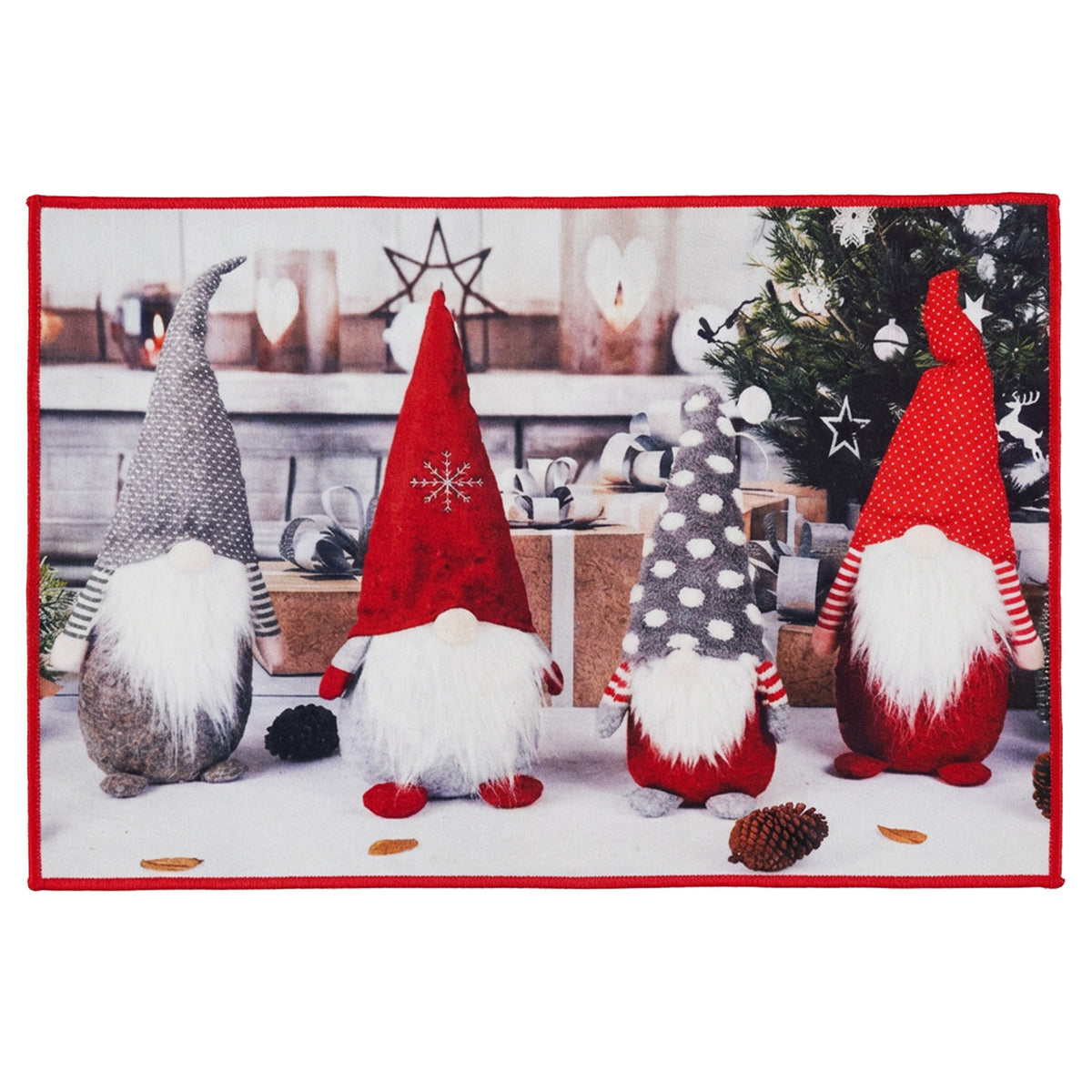 Alfombra navidad 38x58cm pascuero 33