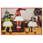Alfombra navidad 38x58cm pascuero 38