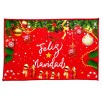 Alfombra navidad 38x58cm pascuero 09
