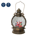 Farol navidad con luz y sonido 12cm c/cable
