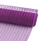 Malla navidad 52x915cm morado