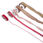 Cinta regalo 6,3x270cm navidad 6pcs