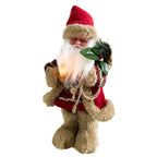 Viejo pascuero musical 45cm outdoor