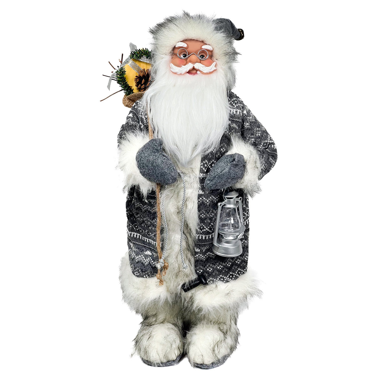 Viejo pascuero 90cm nieve