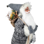 Viejo pascuero 30cm nieve