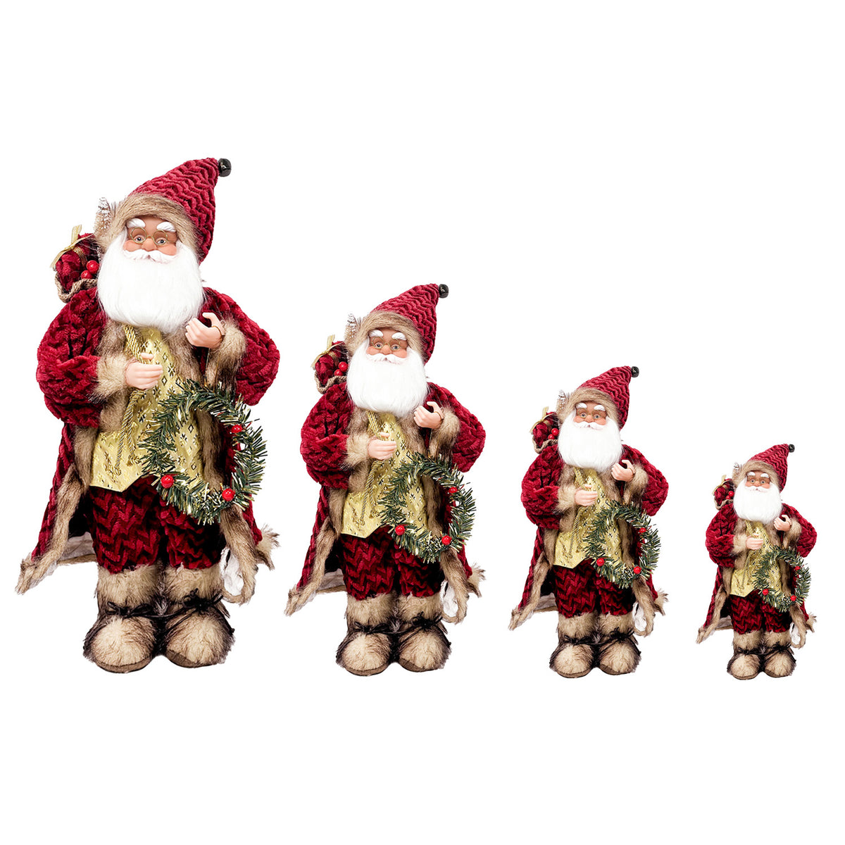Viejo pascuero 90cm verde