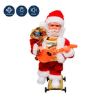 Viejo pascuero musical 25cm guitarra
