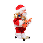 Viejo pascuero musical 25cm guitarra